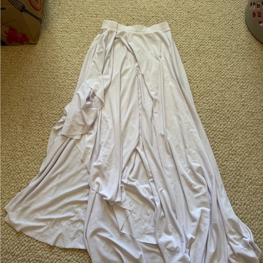White ballet skirt